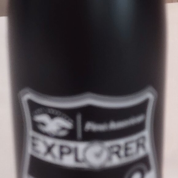 Aluminum water bottle with wearable holder. NWOT - Picture 4 of 4